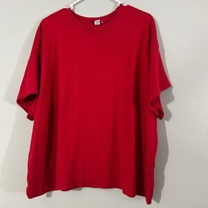 Old Navy Red Basic Crew Neck T Shirt Short Sleeve Women's XXL